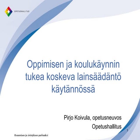 Pirjo Koivula, Opetushallitus