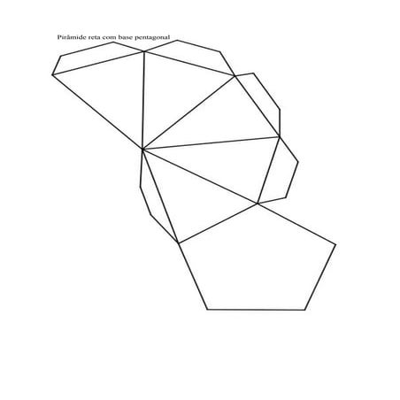 Pirâmide com base pentagonal