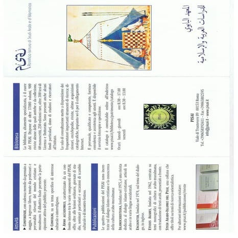 Pisai brochure[italiano]