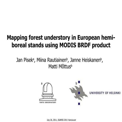 Pisek_20110726_IGARSS2011_v2.ppt