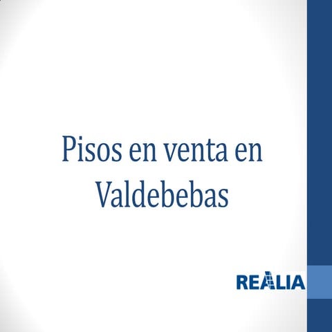 Pisos en venta en Valdebebas