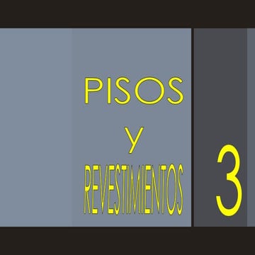 Apunte de clase Pisos y Revestimientos 3