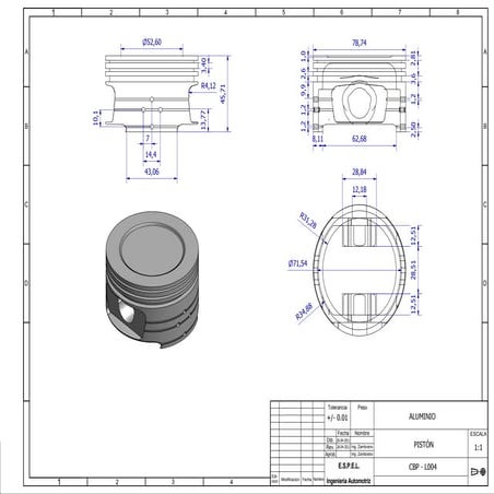 MODELO PISTON MODIFICADO