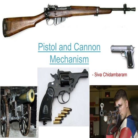 Pistol And Cannon Mechanism