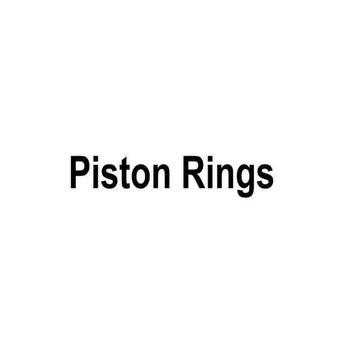 Comprehensive Guide to Piston Rings: Materials, Types, and Applications ...