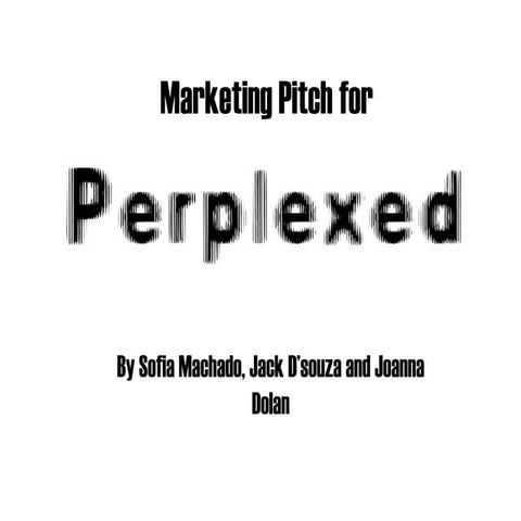 Perplexed Marketing Pitch