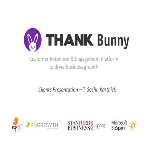 Thank Bunny - Customer Engagement Platform
