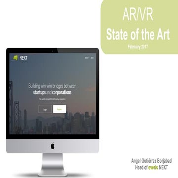 Virtual Reality / Augmented Reality State of the Art February 2017