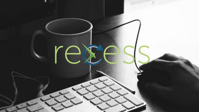 Recess App - Pitch deck