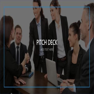 Business Pitch Deck