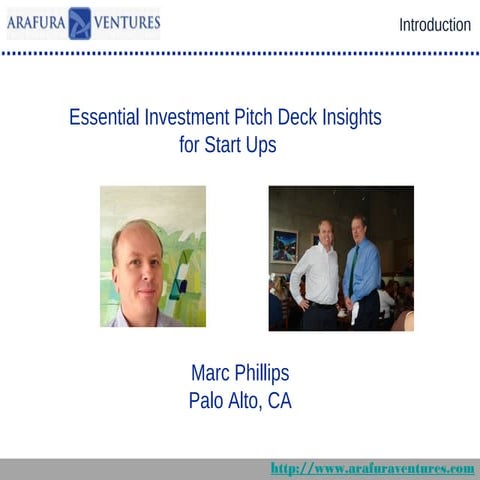 Pitch Deck Essentials - Creating an Effective Startup Pitch Deck | PPT