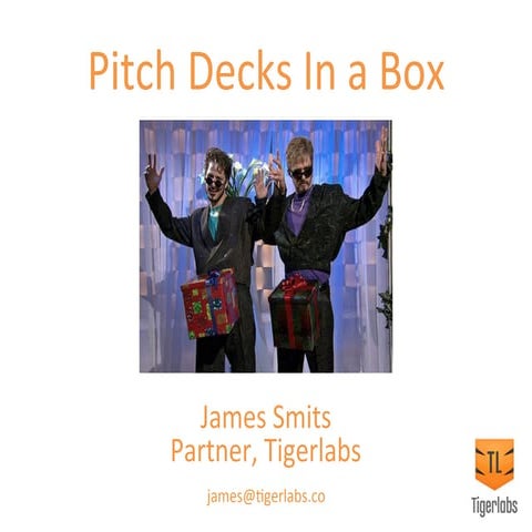 Pitch Decks in a Box