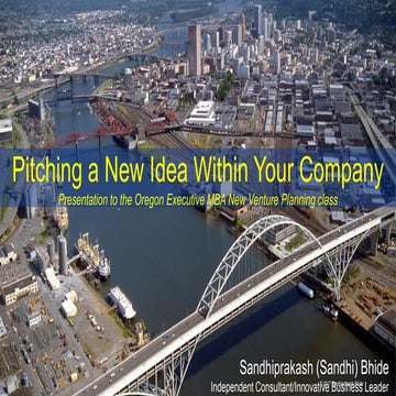 Pitching a new idea within your company oemba-may 19, 2017