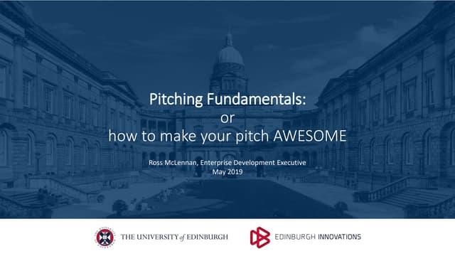 Pitching Fundamentals Presentation for Students