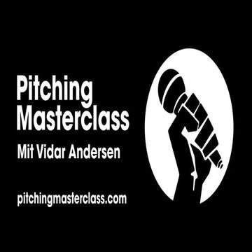Pitching Masterclass für Startups 2025 (DE)