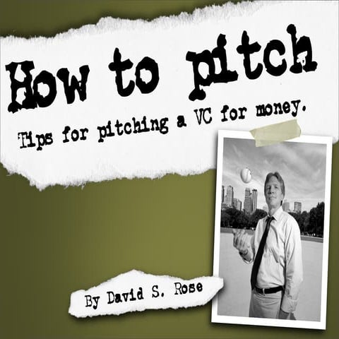 Pitching Tips: presentation tips from The Pitching Coach
