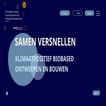 Pitch Kennisbank - Leerlijn biobased bouwen.pptx