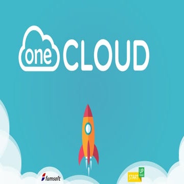 One Cloud Pitch Deck