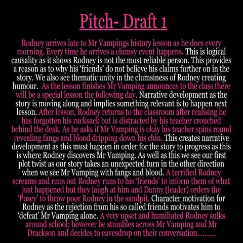 Pitch Powerpoint For Media