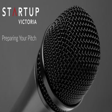 Pitching - the Why, What & How