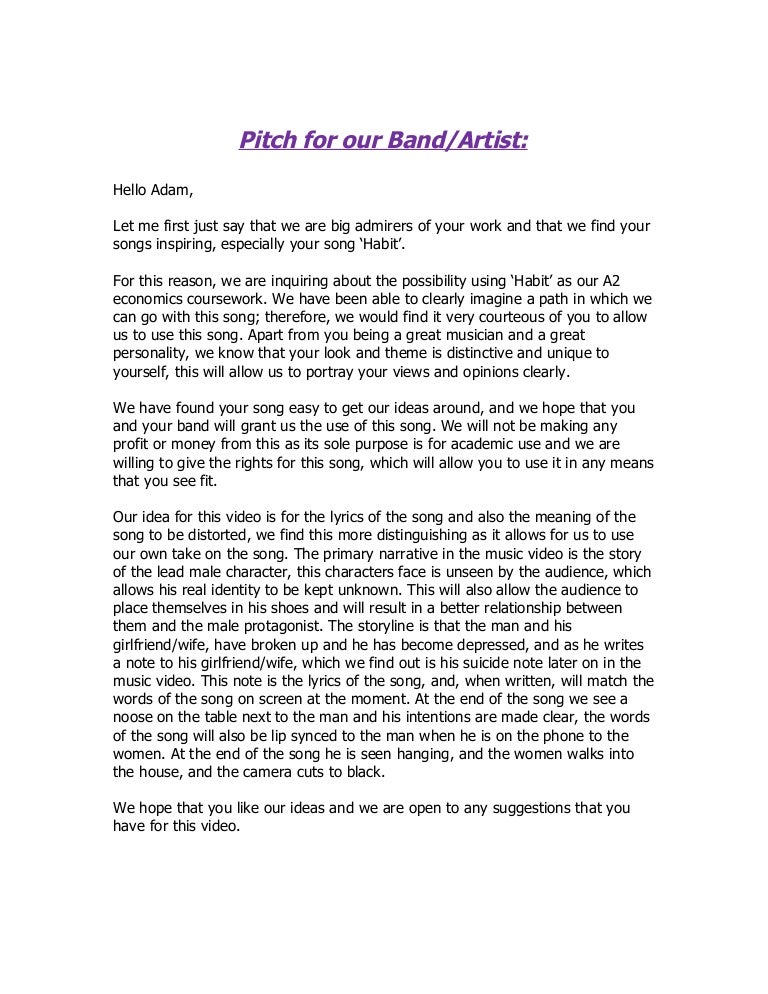 Pitch Speech