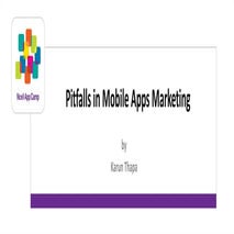 Pitfalls in mobile apps marketing   Mr. Karun Thapa