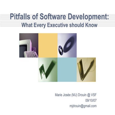 Pitfalls Of Software Development:  What every Executives Should Know