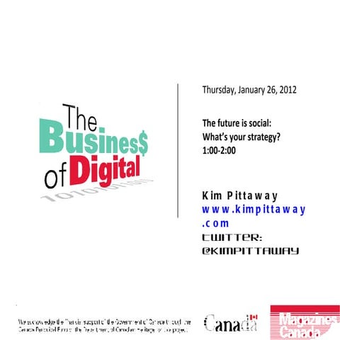 The Future is Social: What's Your Strategy?