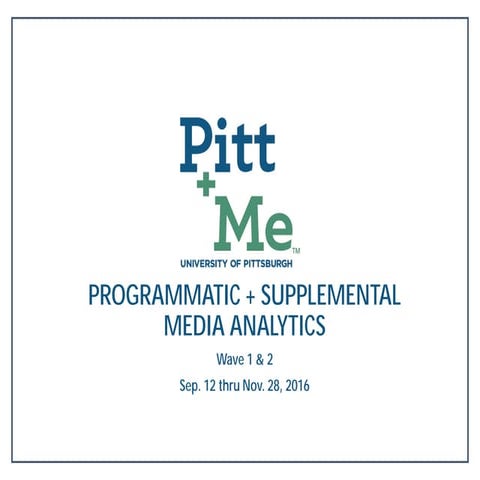 Media Campaign Reporting