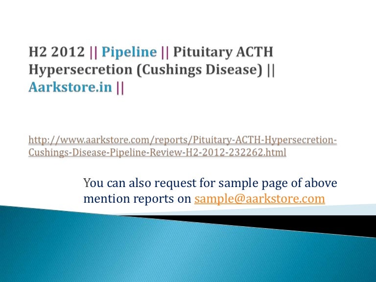 Pituitary acth hypersecretion (cushings disease)