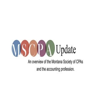 MSCPA Update 2017