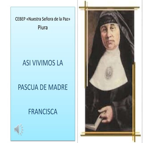 Piura celebrando la pascua de madre fca