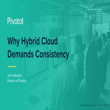 Why Hybrid Cloud Demands Consistency