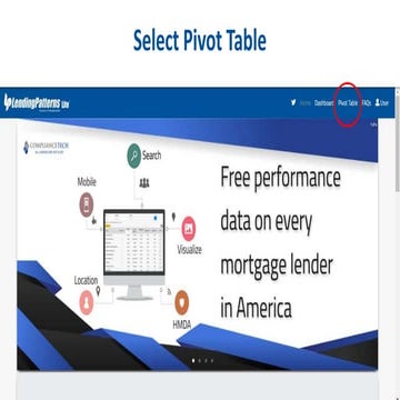 Pivot table - Quick Tour | PPTX