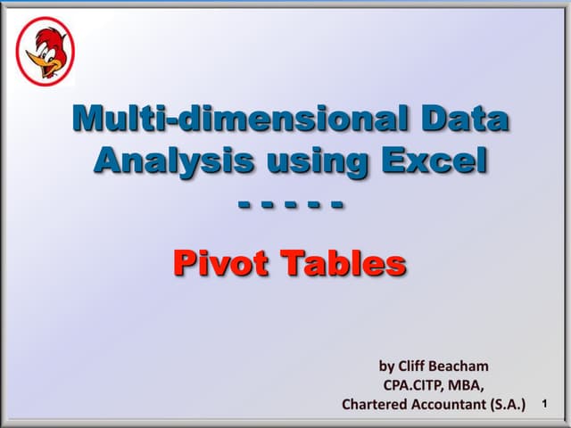Pivot tables c01