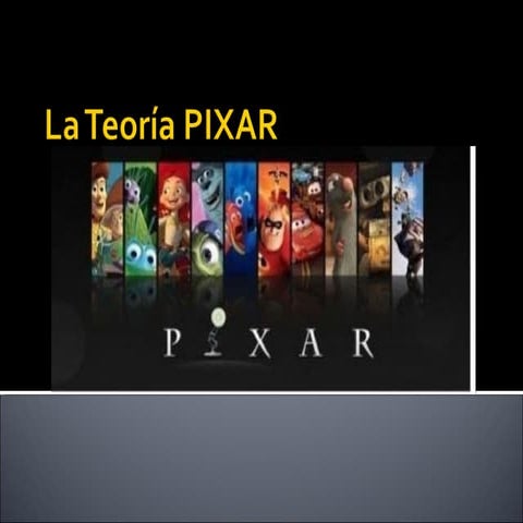 La teoría Pixar todo está conectado