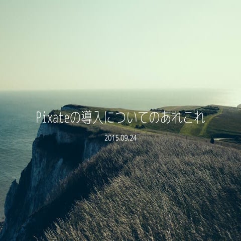 Pixate導入についてのあれこれ