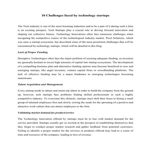 10 Challenges faced by technology startups.pdf
