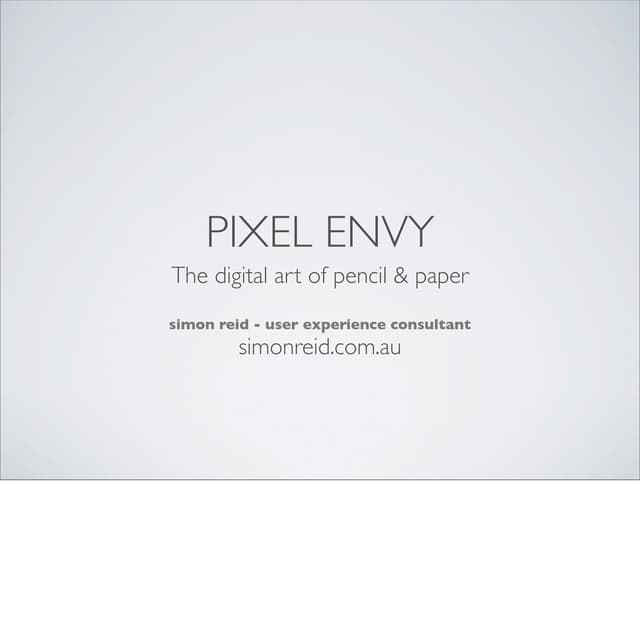 Pixel Envy