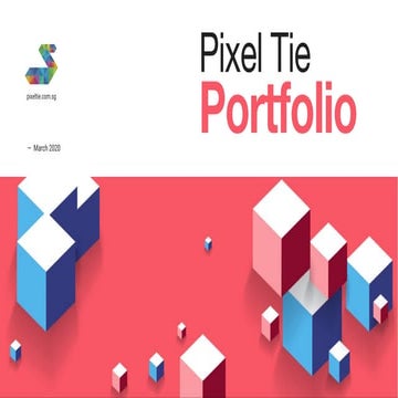 Pixel Tie Portfolio (March 2020)
