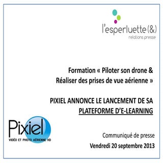  Formation « Piloter son drone & Ré...