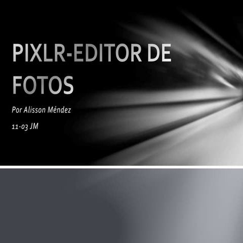 Pixlr editor de fotos