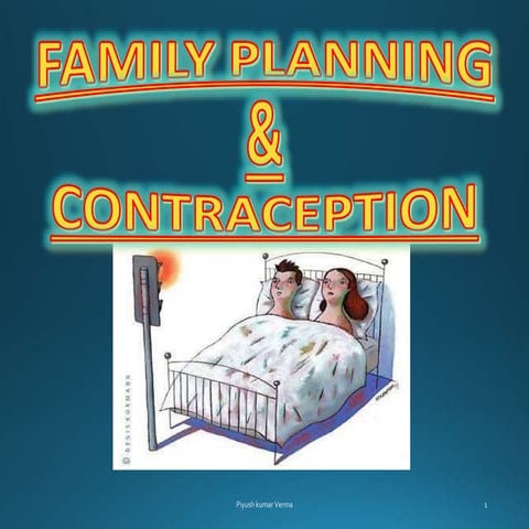 Lesson plan on family planning and contraception
