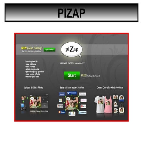 How to use Pizap