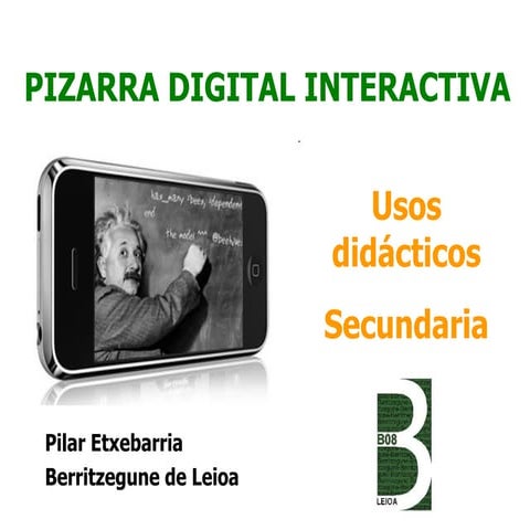 Pizarra digital usos didacticos