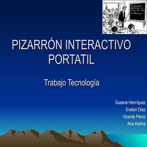Pizarrón Interactivo