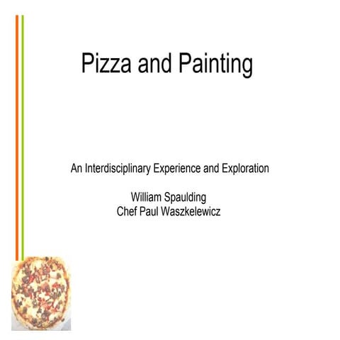 Pizza And Painting Food As Art