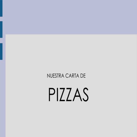 Pizzas