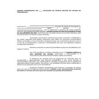 REQUERIMENTO PADRÃO PARA SAIR DO PJES