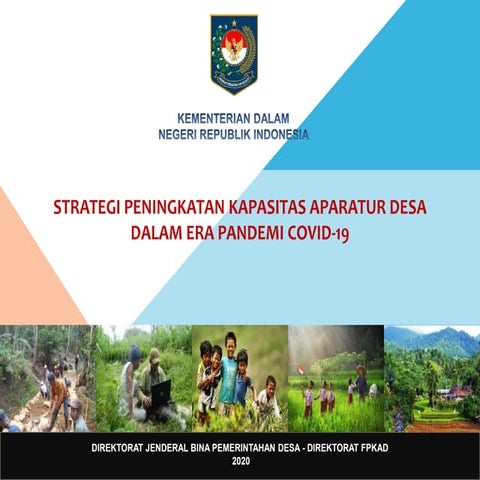 Strategi Peningkatan Kapasitas Aparatur Desa di Era Pandemi Covid 19  | Malmi...